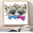 5D DIY Special Shaped Diamond Painting Cats Pattern Embroidery Mosaic Kit Decor