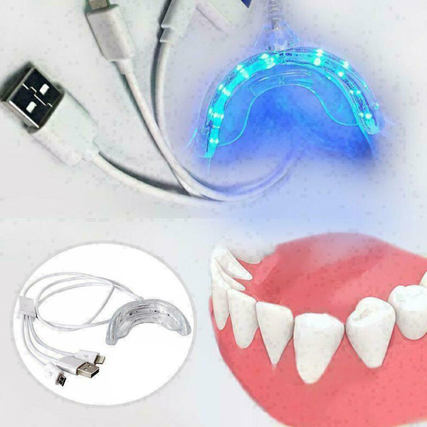 Portable LED Smart Teeth Whitening Device 3 USB Ports Whitening Tooth Z6R1 S8K3