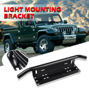 Bull Bar Front Bumper License Plate Bracket for Off Road Car SUV Light Bar