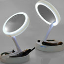 Cosmetic mirror LED illuminates 10times magnification makeup mir 3C