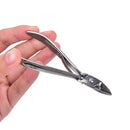 Pro Nail Scissors Stainless Steel Cuticle Cutter Nippers Clipper Manicure Tool !