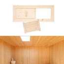 Sauna Room Wooden Air Vent Sauna Room Accessories Parts Wood Colors