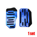 Universal Automatic Car Gas Brake Accelerator Foot Pedal Non-Slip Pad Cover Blue