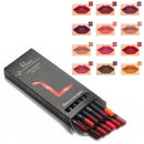 pudaier 12pcs Makeup Matte Lip Pencil Cosmetic Kit Waterproof Long Lasting