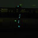 Retro Glow In The Dark Leaf Feaher Book Mark With Dragon Luminous Bookmark FT