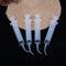 4Pcs Disposable Transparent Dental Irrigation Syringe With Curved Dental Care 3c