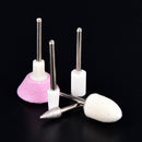 5 Bits Drill Buffer File Polishing Sanding Grinding Head Manicure Nail Art ToolJ