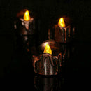 12xFlameless Votive Decor Candles LED Light Battery Operated Flickering D5Y T8L2