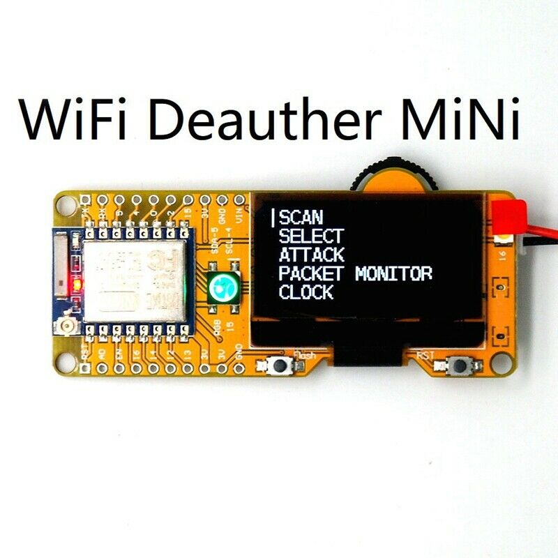 Wifi Deauther Mini Wifi Attack/Test Esp8266 Open Source Development Board I4H8