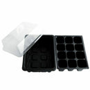 5 Set 12 Cells Nursery Pot Planting Seed Tray Kit Plant Germination Box Wit D6A3