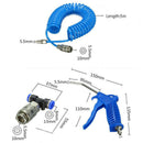 1Pc New 5M Hose Air Duster Blow Gun Cleaning Nozzle Truck Dust Blower Tackle