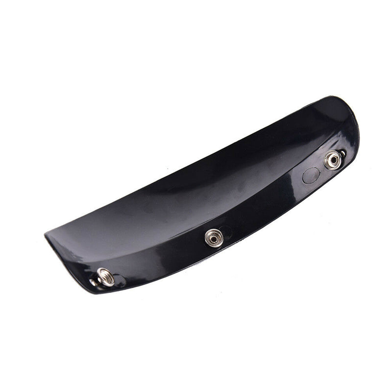 Universal 3 Snap Visor Face Shield Lens For Helmets Open Face Helmet T -Q