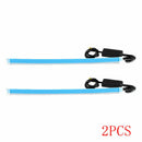 2PCS Dual Color Headlight Retrofit Switchback LED Strips Tube w/ Amber Turn