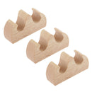 Chinese Traditional Desktop Ink, Pen, Calligraphy Brush Stand Wooden, 3Pcs