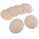 3 Pairs Bra Inserts Round Bra Pads Removable for Sports Bra Beige