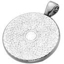 48-Pieces 4 Styles Pendant Trays 24Pcs Round & Square & Heart & Teardrop An