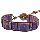 Imperial Stone Hand-Knitted Single-Layer Leather Creative Ethnic Style Pers