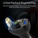 Bluetooth Car USB Charger FM Transmitter Radio Adapter MP3 Player Quick ChargeBX