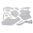 Christmas Snowman Metal Dies Cutting Stencils DIY Scrapbooking Album Decorativ@