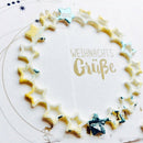 Circle Stars Metal Cutting Dies Stencil for DIY Scrapbooking Paper Card Decor ME