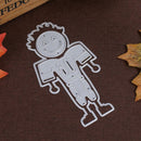 Rugby Player Metal Cutting Die Stencil DIY Scrapbook Paper Card Craft Gifts A