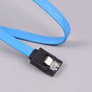 2Pcs sata 3.0 III sata3 6gb/s hdd hard drive data cable blue cord  JR