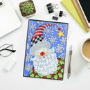 DIY Santa Claus Special Shaped Diamond Painting 60 Pages A5 Office Notebook