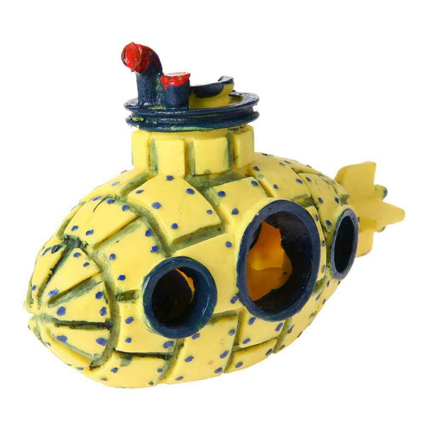 Aquarium Submarine Simulation Wreck Ornament Fish Tank Decoration