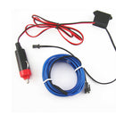 Universal Car Auto Interior LED Decorative Wire Strip Atmosphere Cold Light Blue