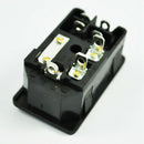 5X(SODIAL(R) Inlet Male Power Socket with Fuse Switch 10A 250V 3 Pin IEC32 K9U1)