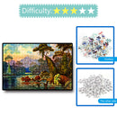 1000pcs DIY Nature Scenery Puzzle Educational Learning Assembling Toys Gift