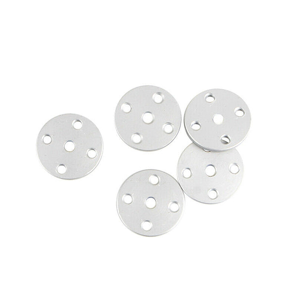 10Pcs Metal Servo Arm 25T Round Type Disc Matal Horns for MG995 MG996R MG94 X5L4