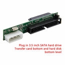 4X(7+15Pin 2.5 Sata Female To 3.5 Inch Ide Sata To Ide Adapter Converter MaI1N1)