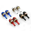 2Pcs Car Universal Windshield Automatic Wiper Water Jet Nozzle Black Y4K4