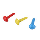 Set of 200 Mini Parisian fasteners multicolor paper craft Stamping Scrapboo Z5R1