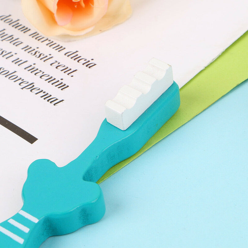 6 Pcs Baby Toys Doctor Set Play Wooden Dental Tools Simulation Medicine Box