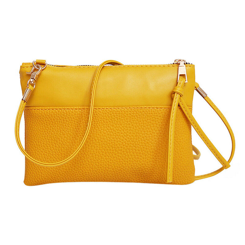 New PU Leather Women Litchee Patern Small Bags Shoulder Bag Crossbody Bag