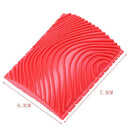 2pcs Wood Graining Grain Rubber Patin Painting Effects DIY Wall Decoration
