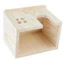 Hamster Hideout House, Gerbil Villa Wooden Living Hut Cabin Play Toys