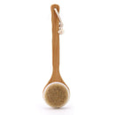 Exfoliating Oval Bristle Bath Brushes Long Handle Body Shower Massage Brush