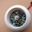 2pcs AC 100V-240V Infrared PIR Motion Sensor Recessed Wall Module Light Switch