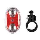 Bicycle 9 Red LED Flashlight 6 Modes Rear Lamp w Bracket