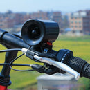 Bicycle Horn Electronic Black Speaker 6 Bike Bell Loud Sounds Ultra Siren AlaTE