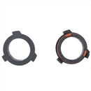 2Pcs H7 LED Headlight Bulbs Adapter Base For Opel Astra G CR-V Mazda Car Mo .