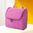 1X(Men Women Portable Waterproof Toiletries Storage Bag Durable Zipper Cosm