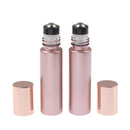 10ml  Essential Oil Bottles Roll on Glass Roller Ball Refillable Empty ContaS Hn