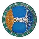 Colorful Tree Of Life Pattern Belt Buckle Western Cowboy Buckles Accessory