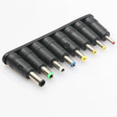 Universal 1 set = 8pcs / set 5pin Jack Plugs DC for Laptop AC Power Adapter