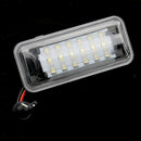 2 Piece Direct Replace White LED License Plate Lamps for Subaru BRZ Impreza