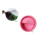 Silicone Mold Succulent Plant Planter Pot Gypsum Clay Ashtray Wax Soap Molds